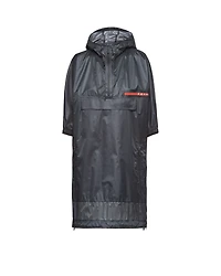 Ripstop hooded raincoat