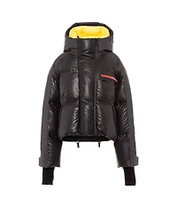 Cropped Light Re-Nylon down jacket