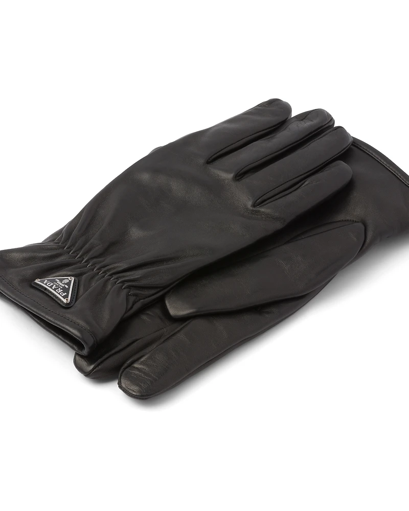 Nappa leather gloves