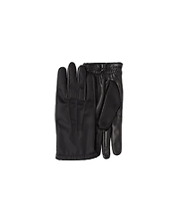 Re-Nylon and nappa leather gloves