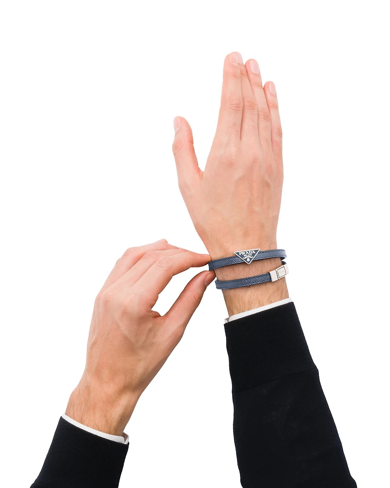 Saffiano Leather Bracelet
