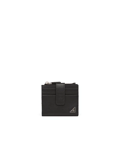Saffiano Leather Card Holder