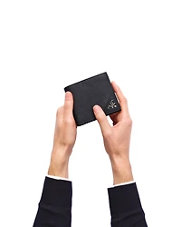 Saffiano Leather Wallet with coin purse