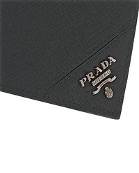 Saffiano Leather Wallet with coin purse
