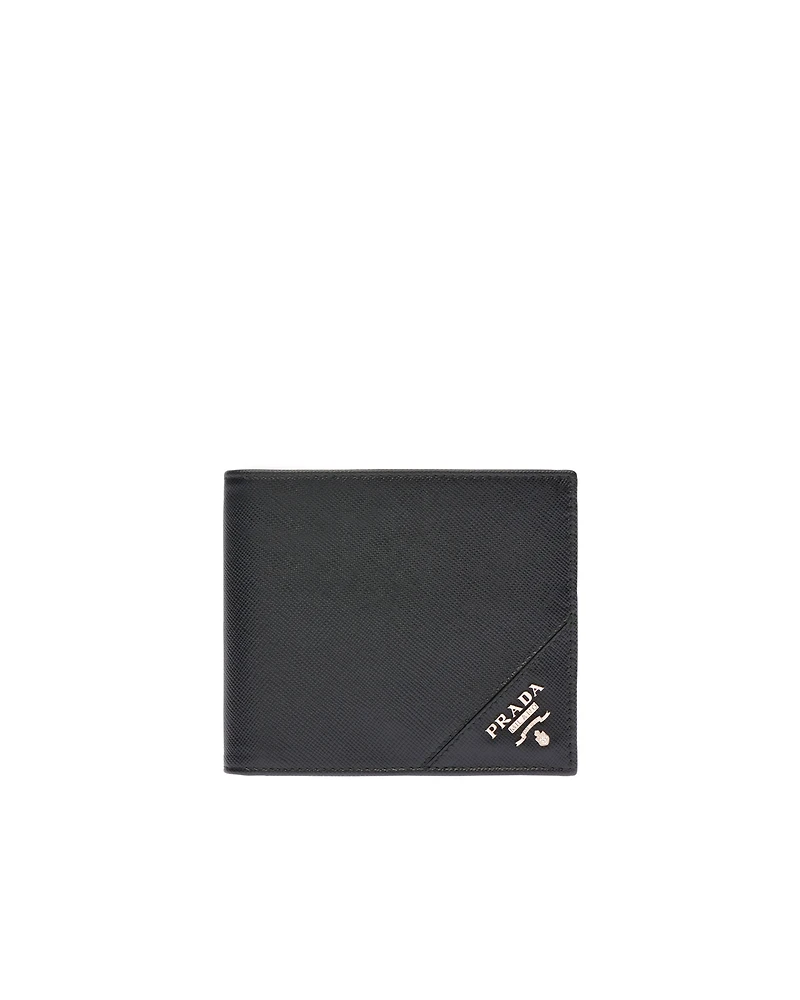 Saffiano Leather Wallet with coin purse