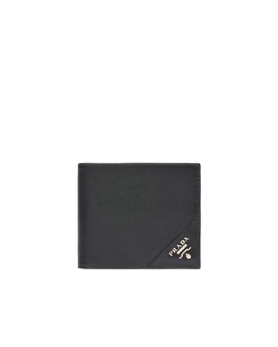 Saffiano Leather Wallet with coin purse