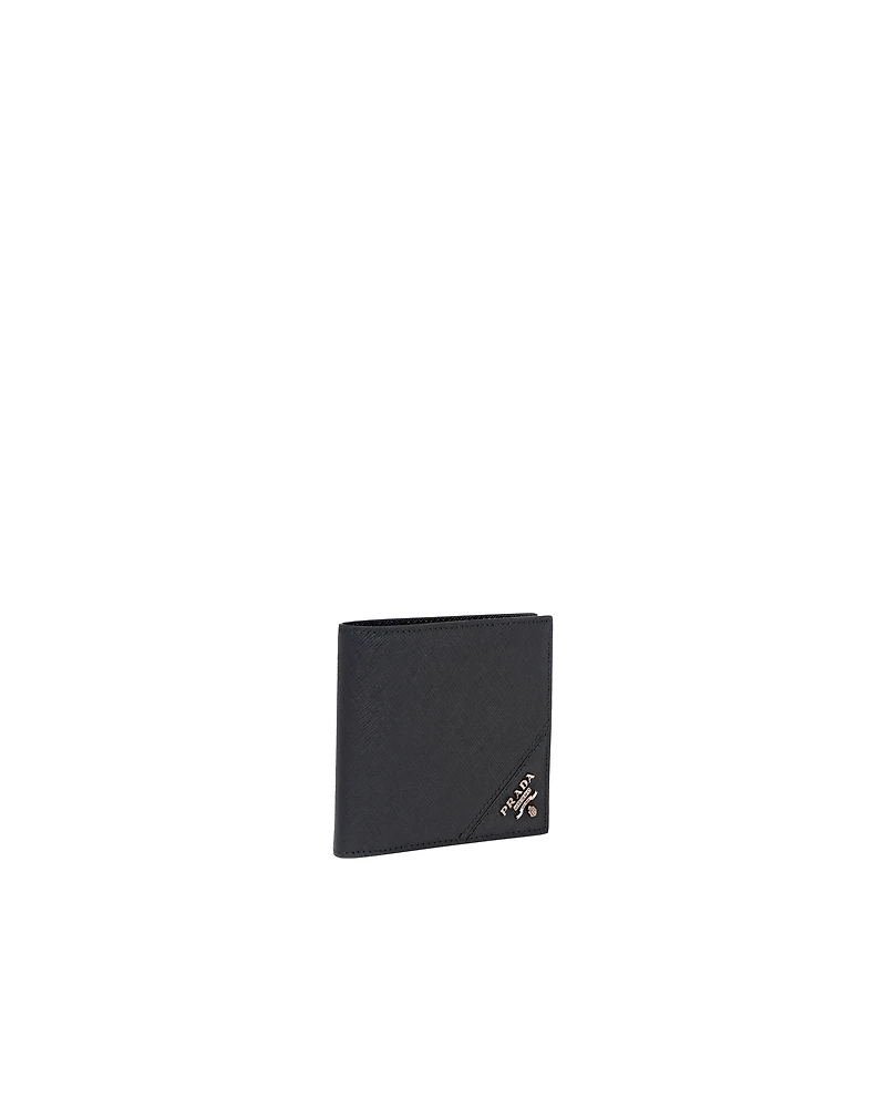 Saffiano Leather Wallet with coin purse