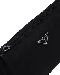 Re-Nylon and Saffiano leather necessaire
