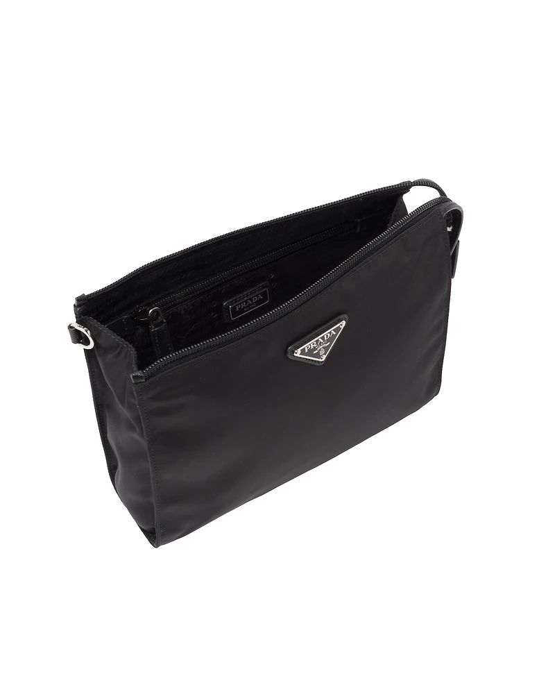 Re-Nylon and Saffiano leather necessaire
