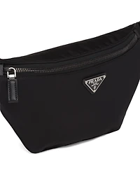Re-Nylon and Saffiano leather belt bag