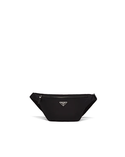 Re-Nylon and Saffiano leather belt bag