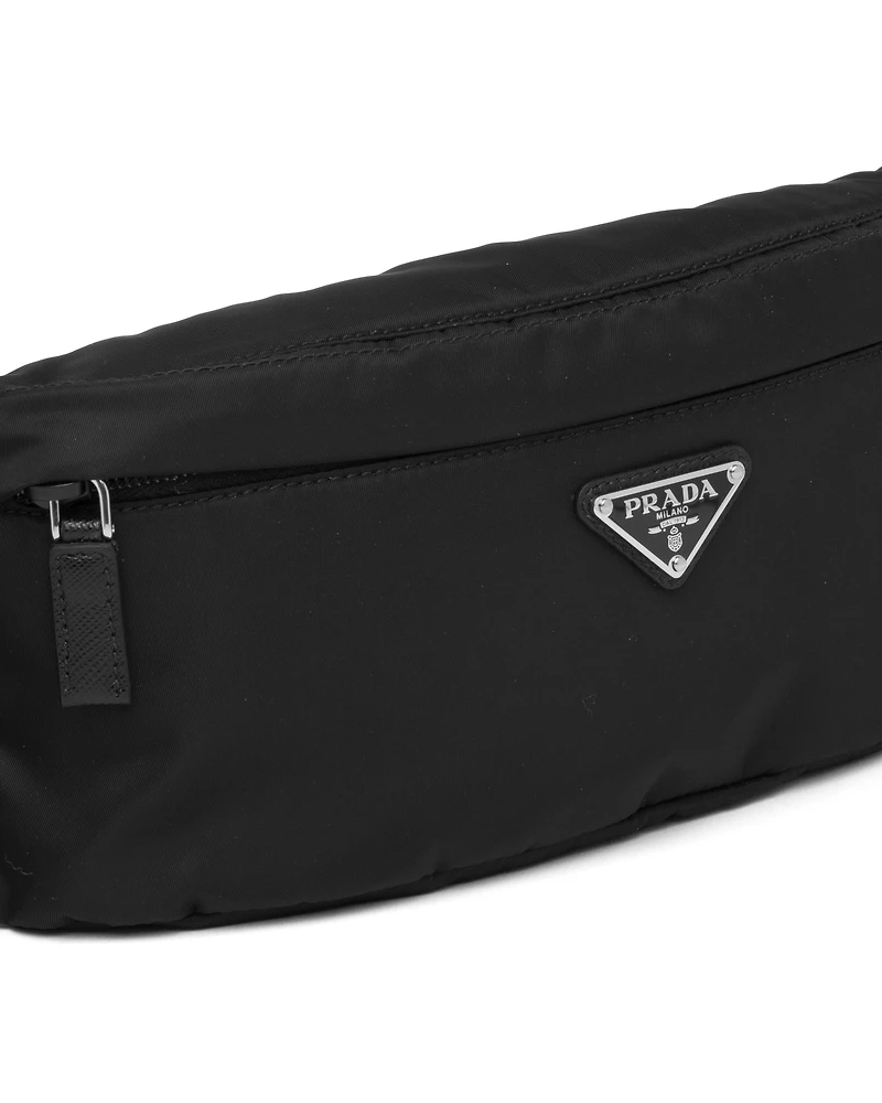 Re-Nylon and Saffiano leather belt bag