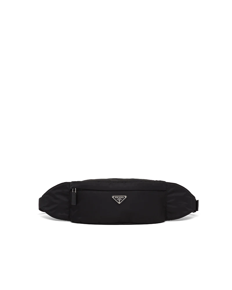 Re-Nylon and Saffiano leather belt bag