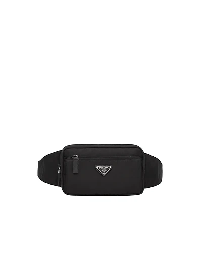 Re-Nylon and Saffiano leather belt bag