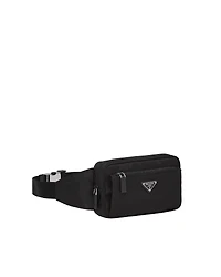 Re-Nylon and Saffiano leather belt bag