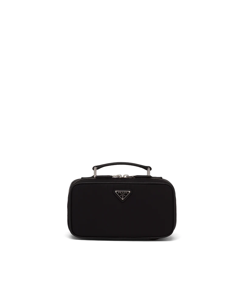 Re-Nylon and Saffiano leather hand weights carry case