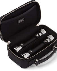 Re-Nylon and Saffiano leather hand weights carry case