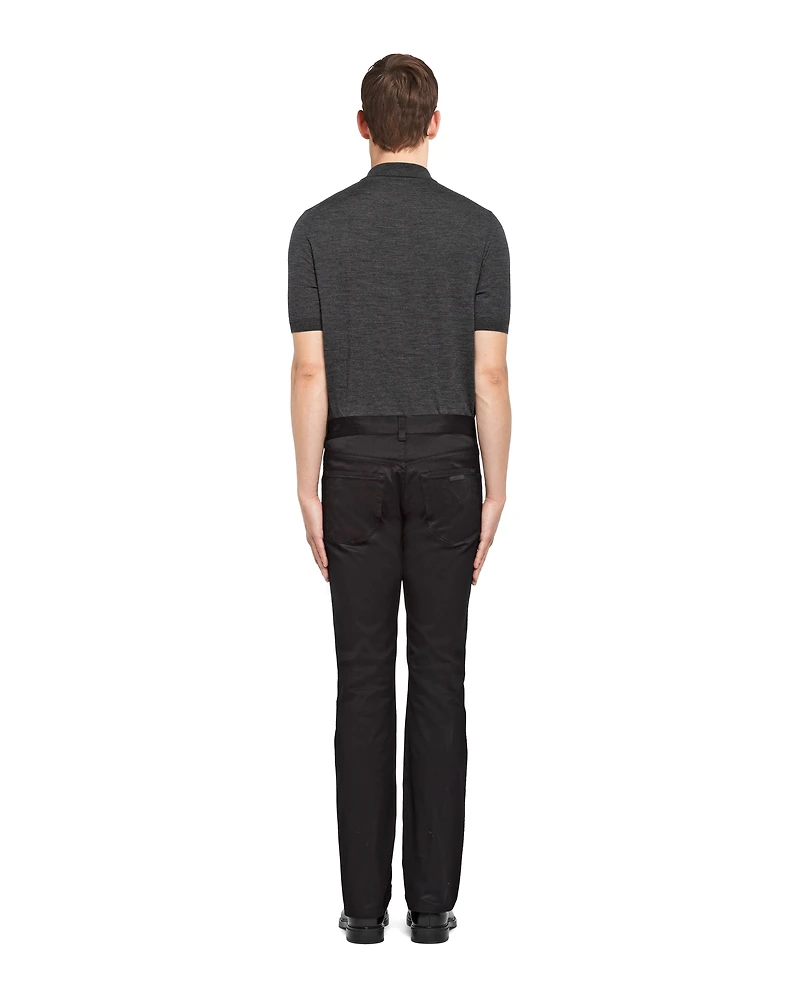 Stretch drill jeans
