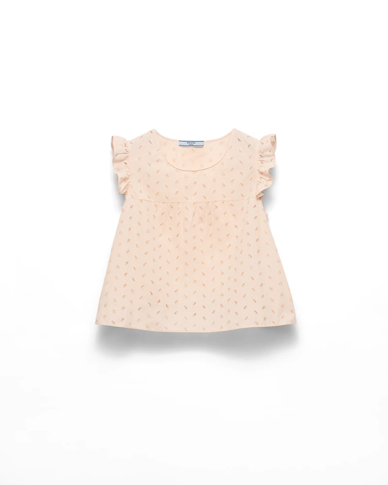 Eyelet lace top