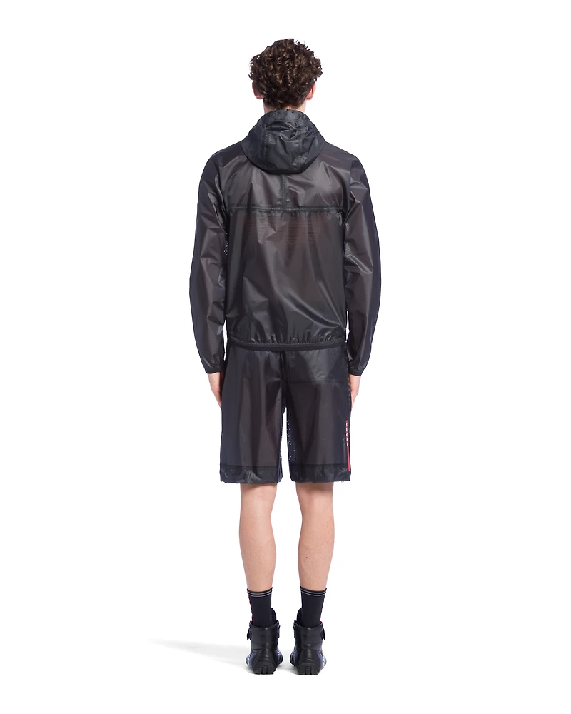 Ripstop hooded jacket