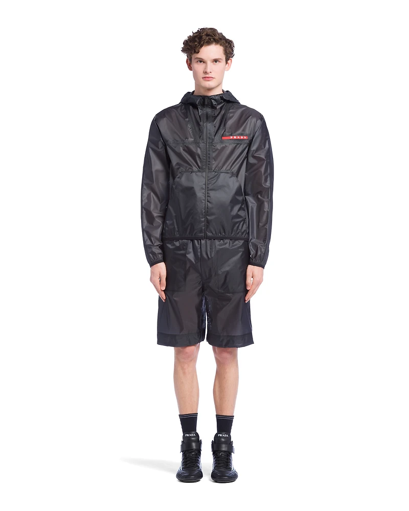 Ripstop hooded jacket