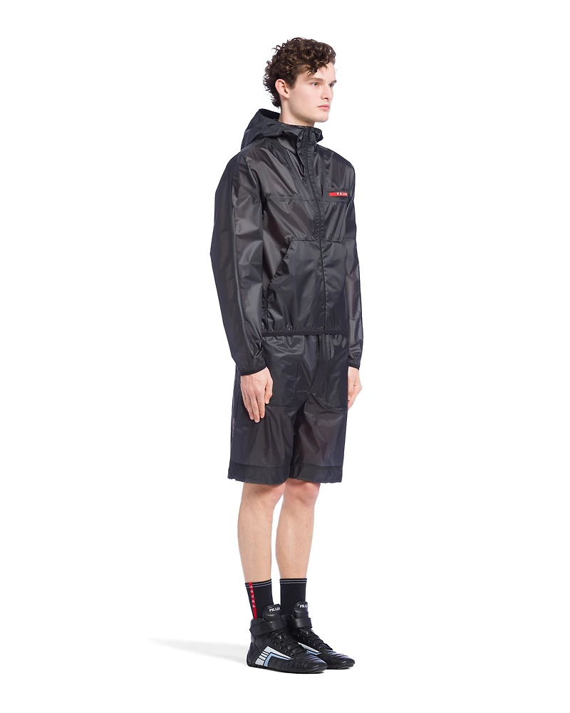Ripstop hooded jacket