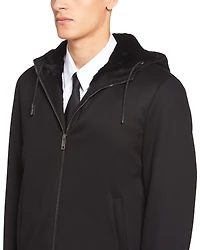 Cashmere blouson jacket