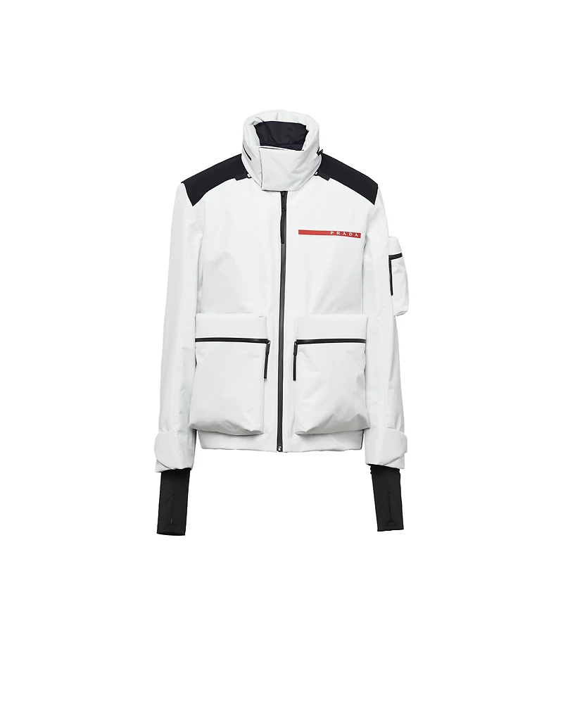 Technical fabric ski windbreaker