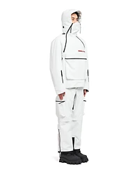 Technical fabric snowboard jacket