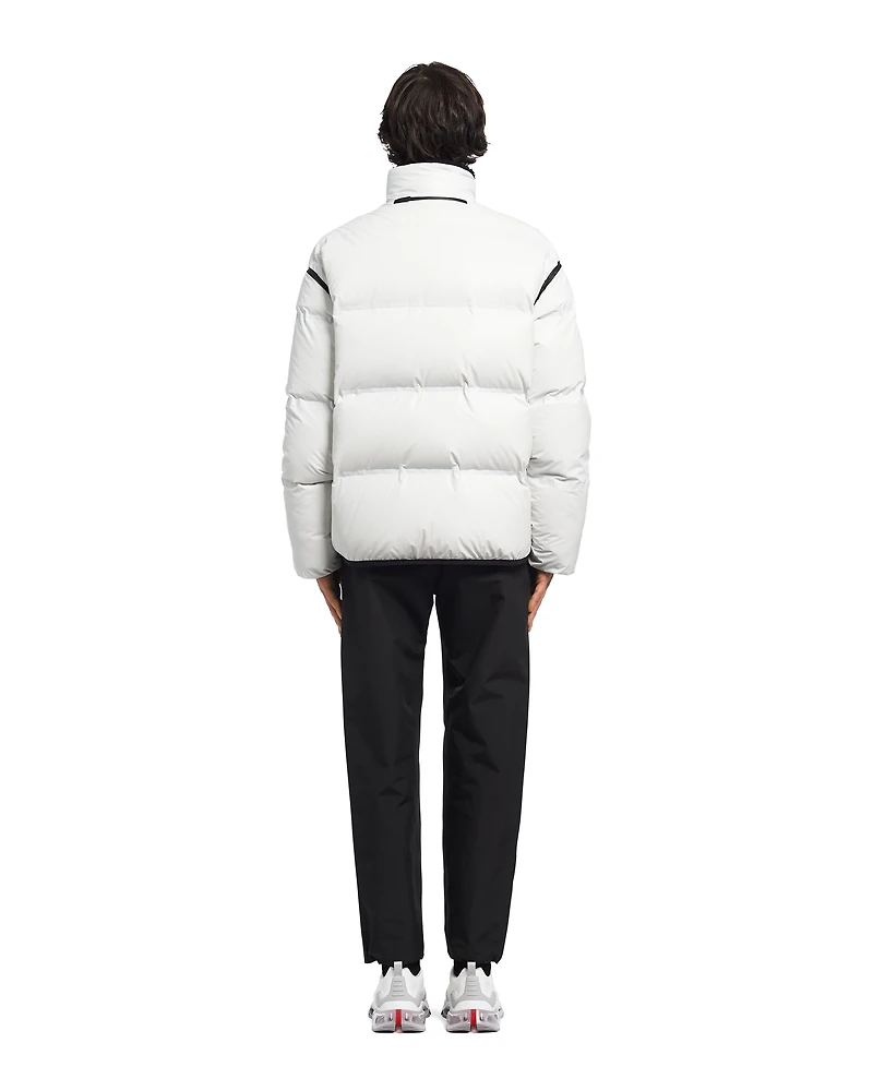 Reversible cropped Light Re-Nylon down jacket