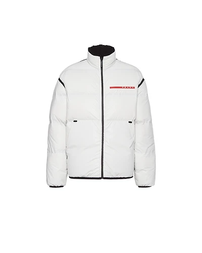 Reversible cropped Light Re-Nylon down jacket