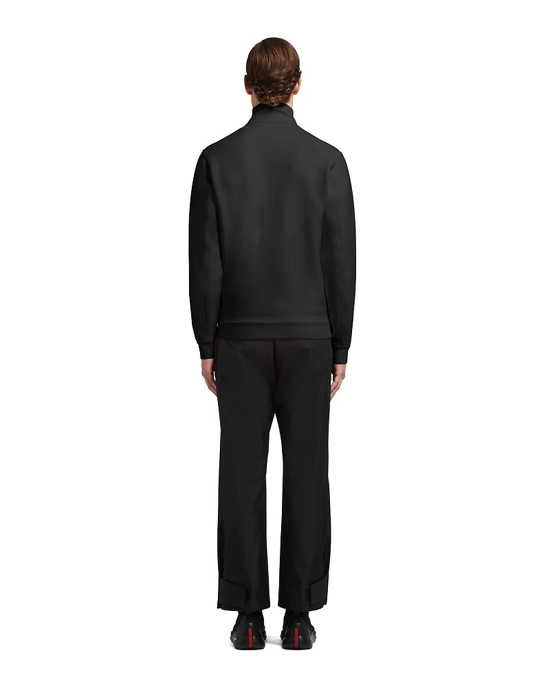 Recycled Double Technical Jersey sweatshirt jacket