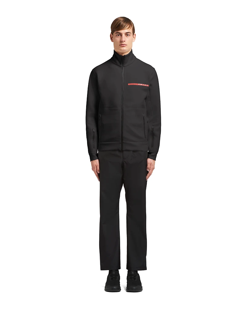 Recycled Double Technical Jersey sweatshirt jacket