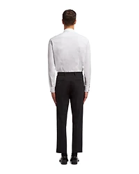 Stretch technical fabric trousers