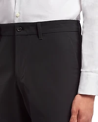 Stretch technical fabric trousers