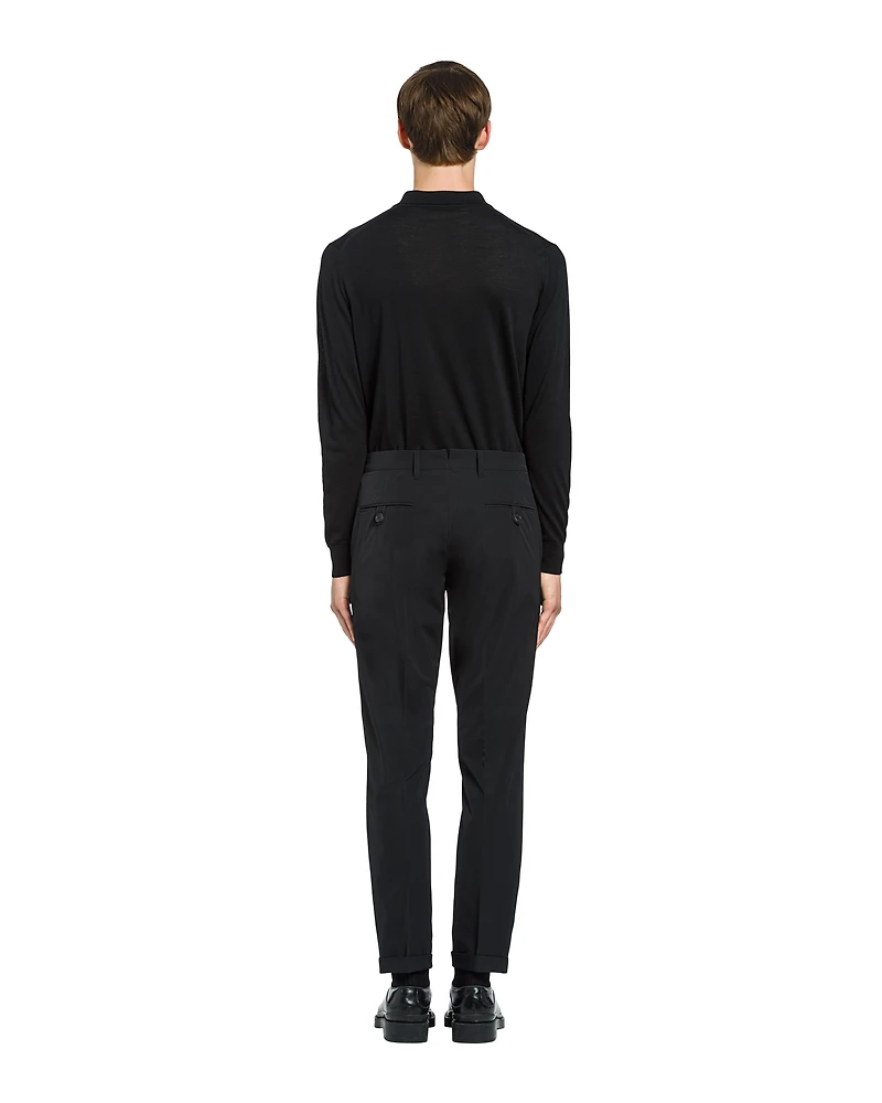 Light technical stretch pants