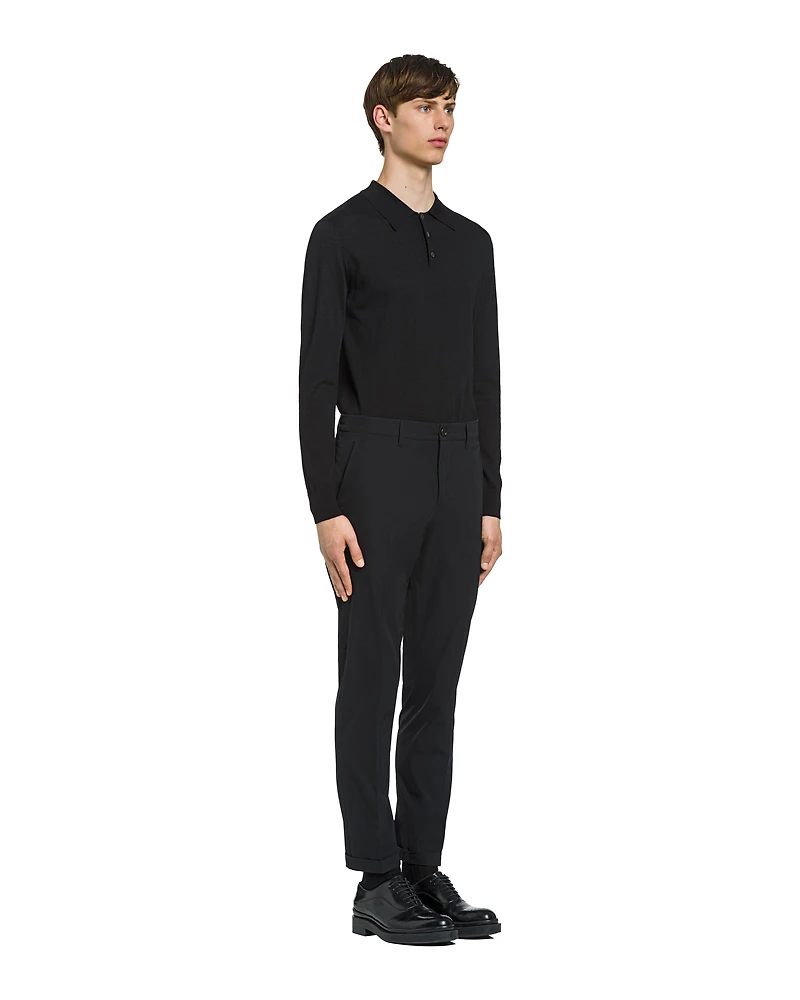 Light technical stretch pants