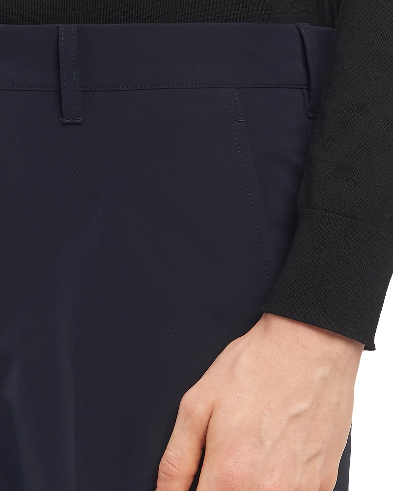Light Stretch Techno Fabric Trousers