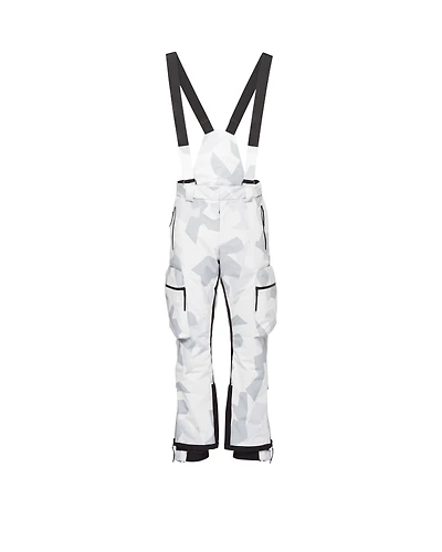 Printed technical fabric ski pants