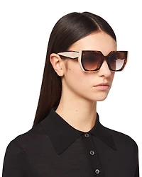 Sunglasses with Prada logo