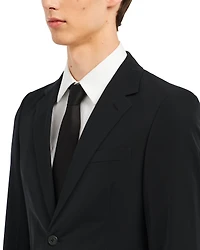 Technical fabric single-breasted suit