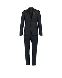 Singled-breasted two-button wool mohair tuxedo