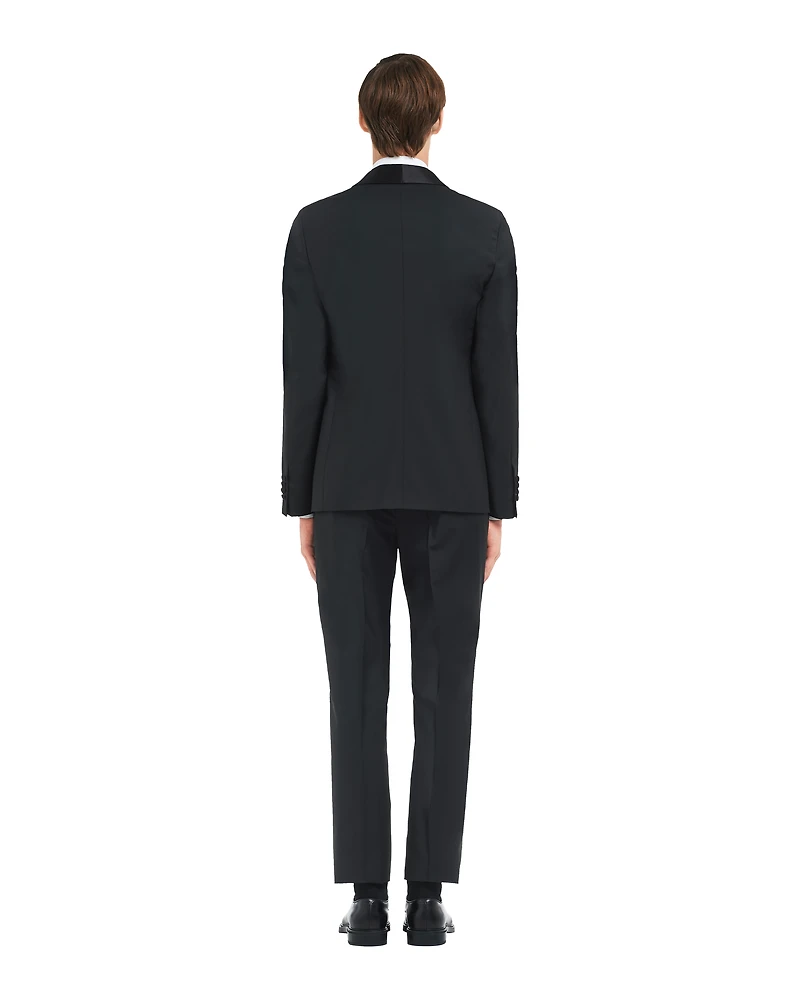 Wool and mohair tuxedo