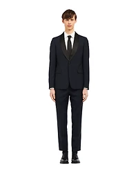 Wool and mohair tuxedo