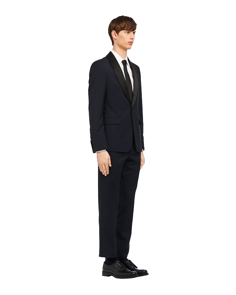 Wool and mohair tuxedo