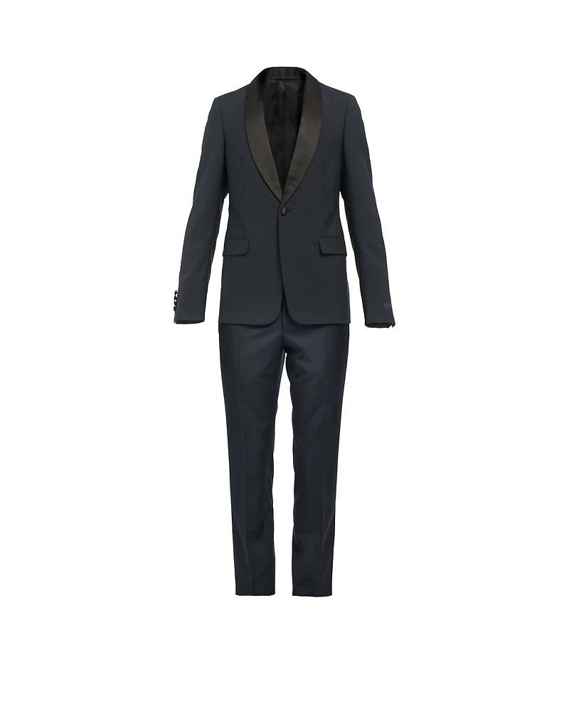 Wool and mohair tuxedo