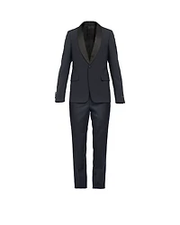 Wool and mohair tuxedo