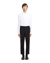 Stretch cotton shirt