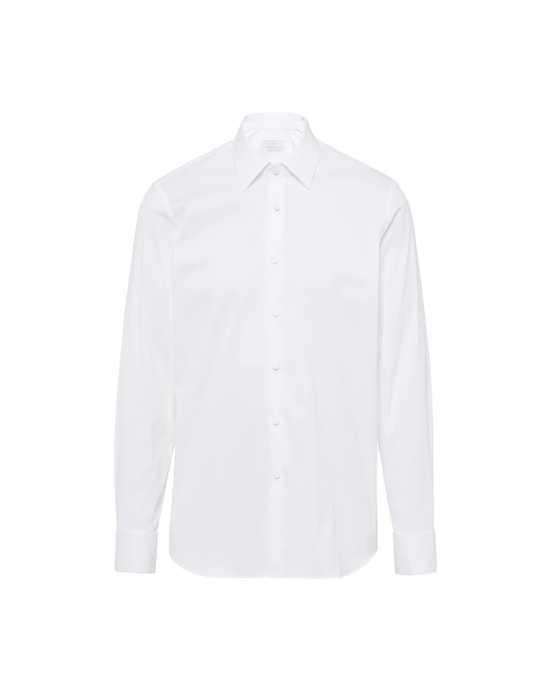 Stretch cotton shirt