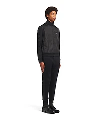 Fleece jacket with Re-Nylon details